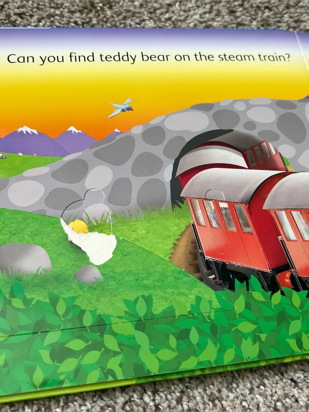 Usborne Don't Tickle the Hippo! Touchy-Feely Sound BookPolar Bears Trains Board